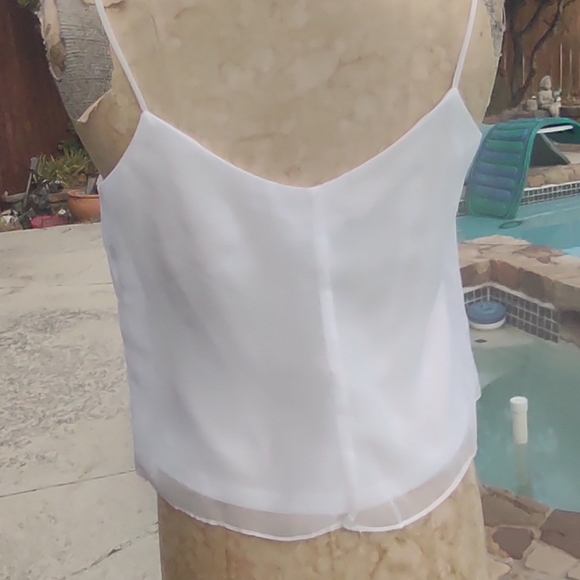 Vintage white summer top medium - Picture 5 of 14